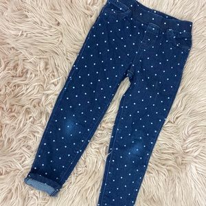 Girls Polka Dot Jegging
